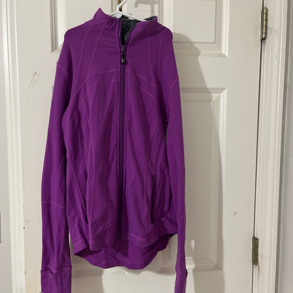 Purple Full-Zip Jacket